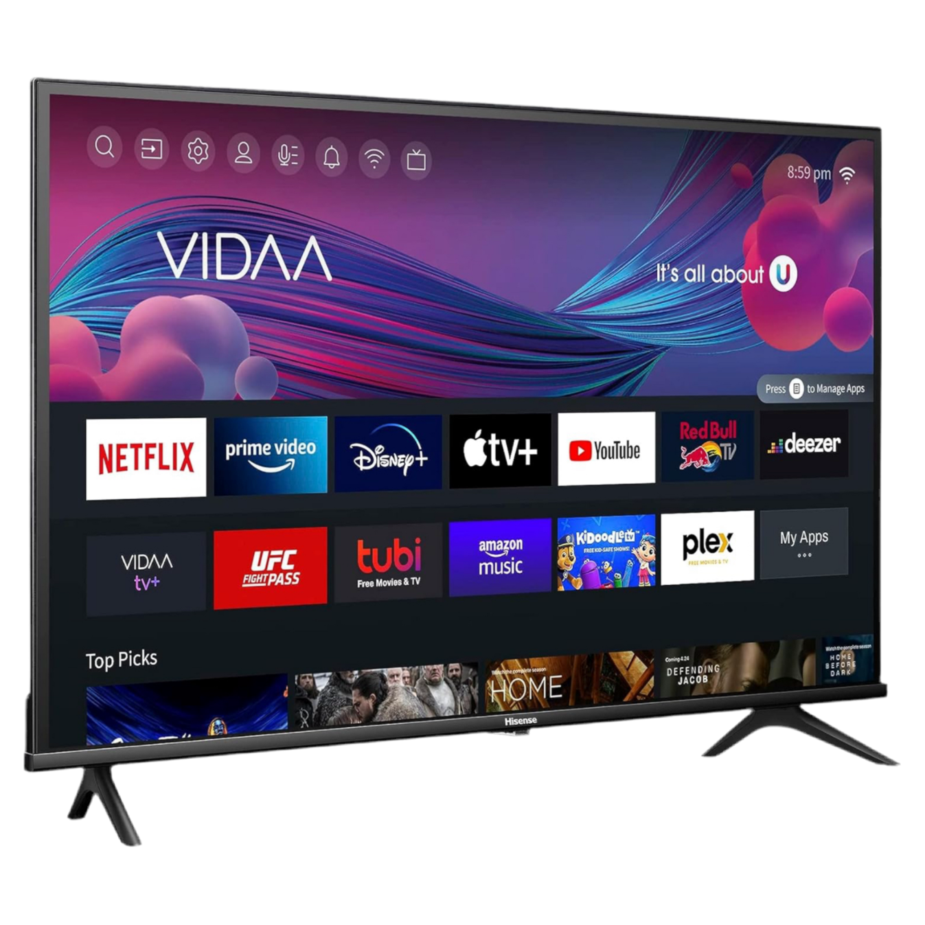 Hisense 32A4KV - 32" Smart Full Array HD VIDAA TV